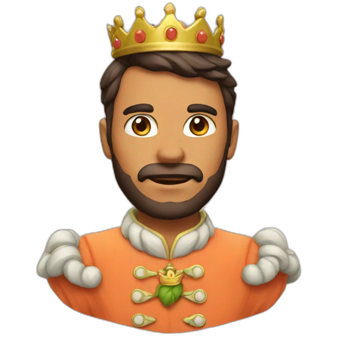 peach king emoji