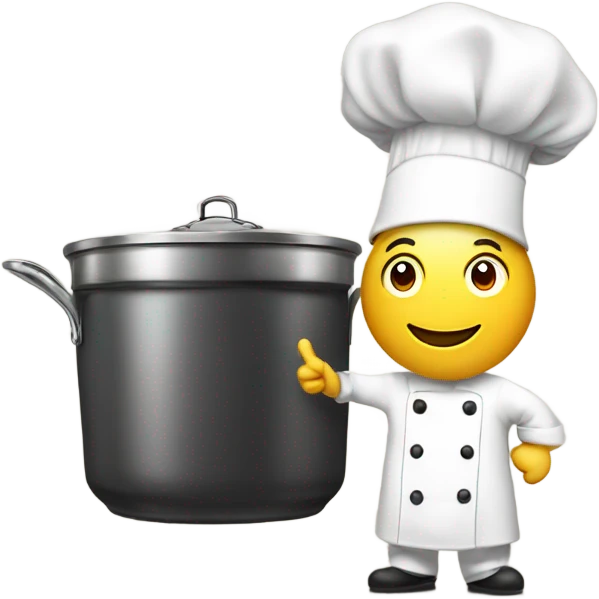 Emoji that is cooking in a pot emoji