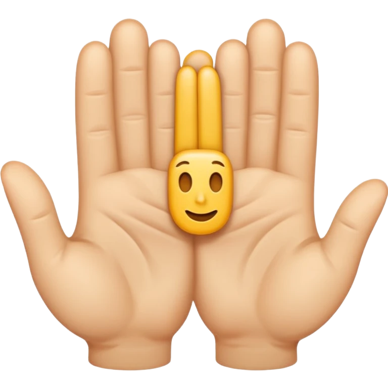 Fingers crossed emoji