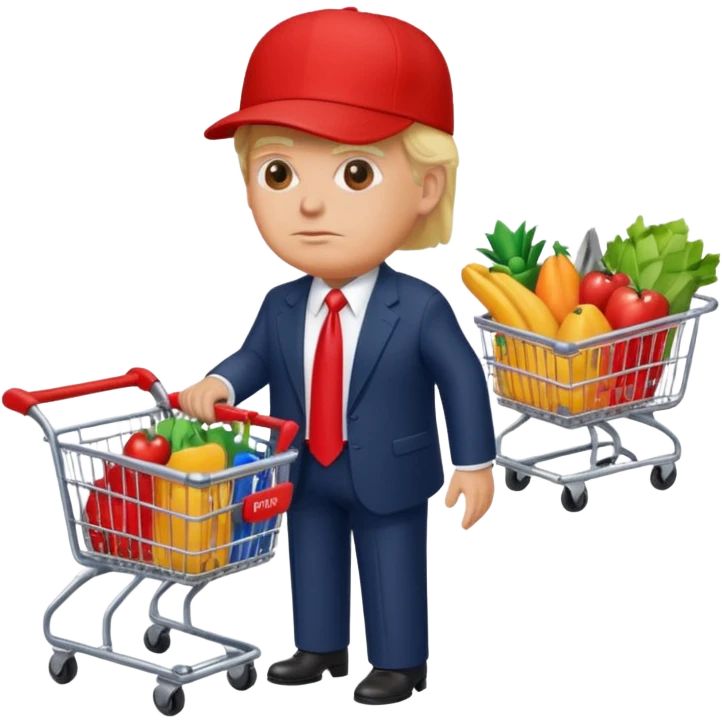 trump at walmart emoji