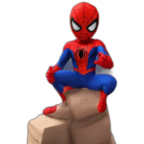 Spiderman in grand canyon emoji