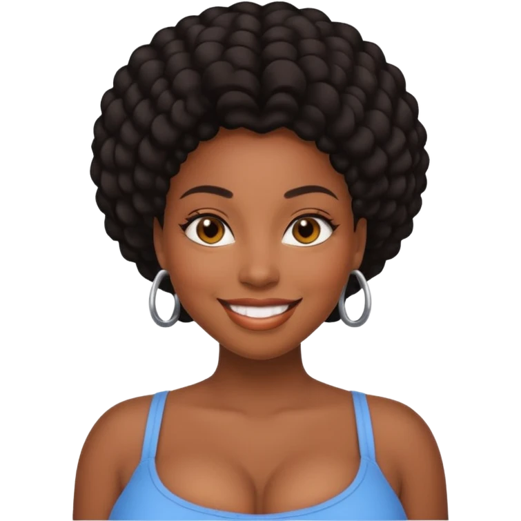 black woman big breast emoji emoji