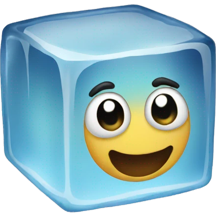 Ice cubes emoji