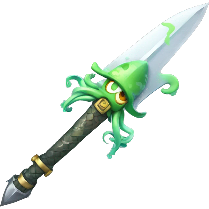 splatoon squid warrior sword emoji
