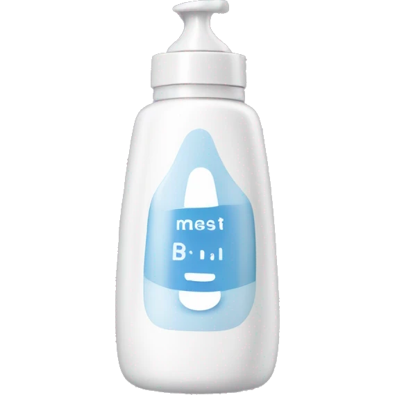 depilatory cream bottle emoji