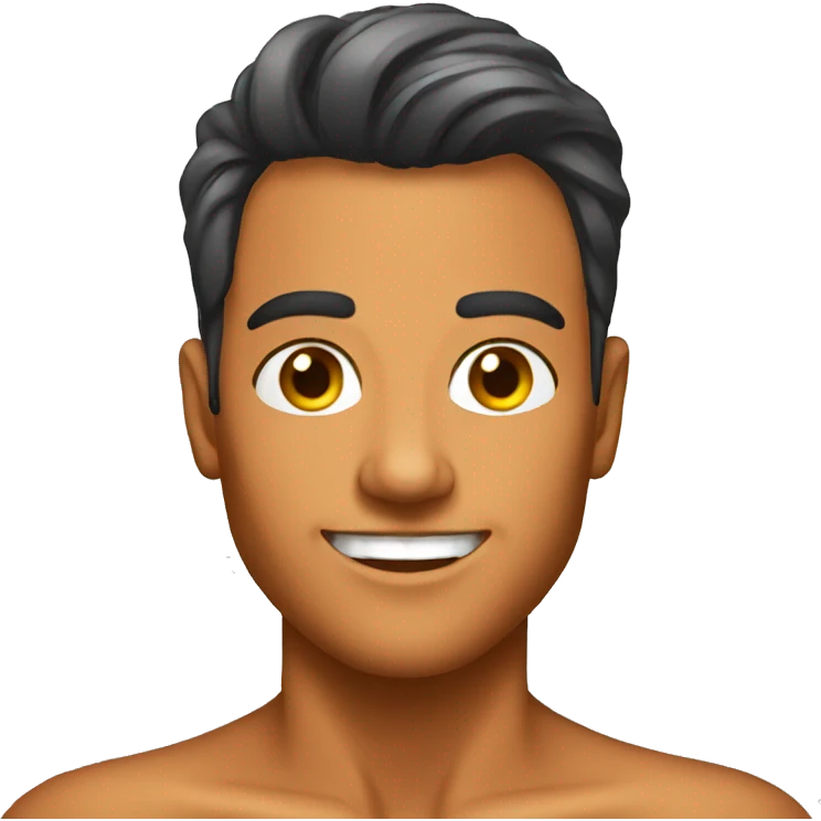 Spray tan emoji