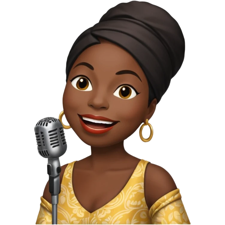 Nina Simone emoji