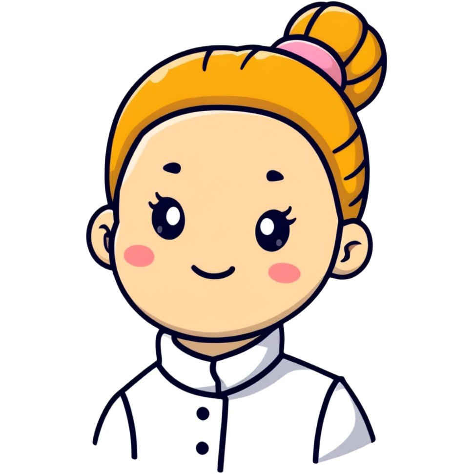 Adrian with a bun emoji