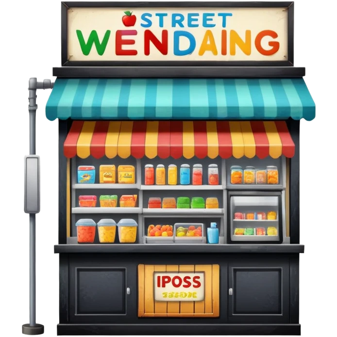 street vending store emoji