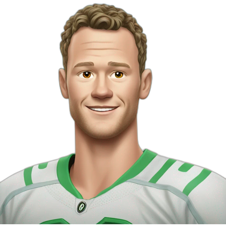 Jonathan Toews as beach bum emoji
