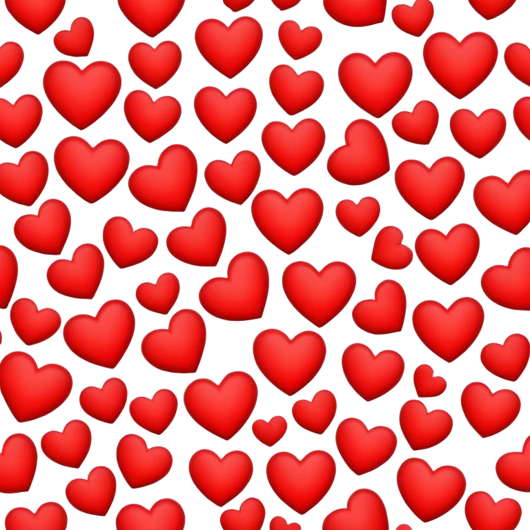 Lots of hearts emoji