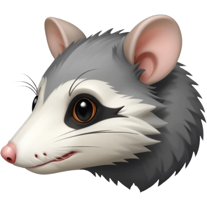 opossum side view emoji