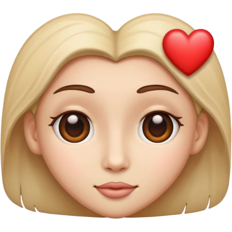 Face with heart around  emoji