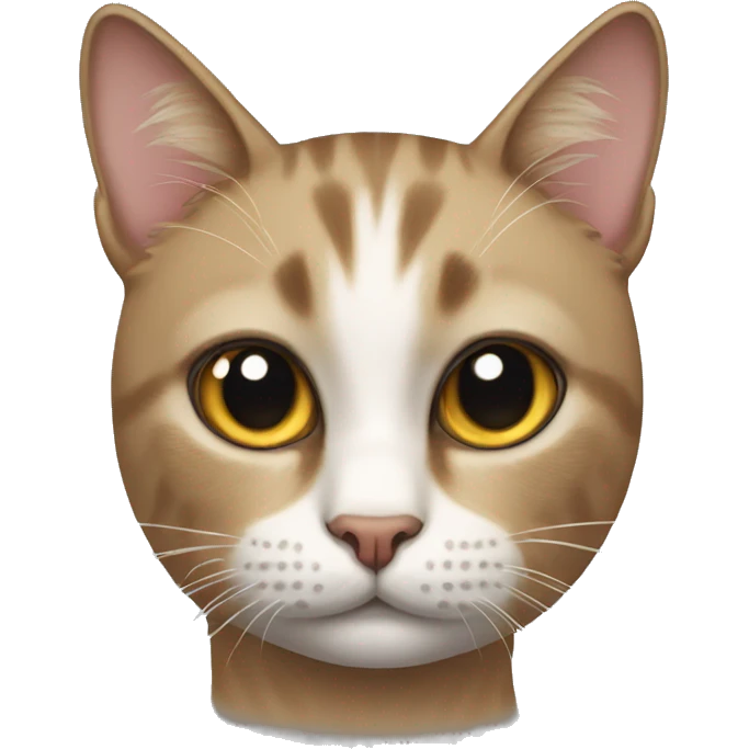 Cat with a eyebrow raised emoji
