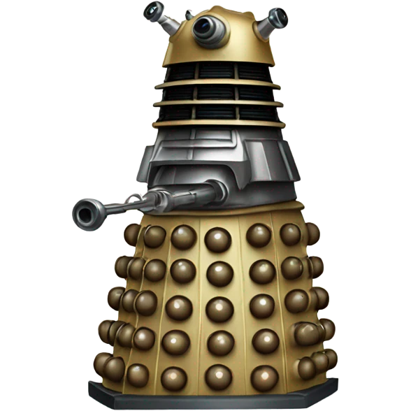 Dalek with hoodie emoji