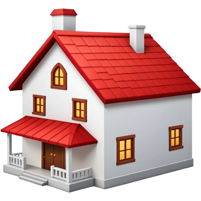 simple house representing lodging emoji