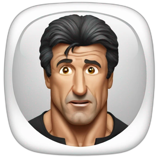 sylvester stallone emoji