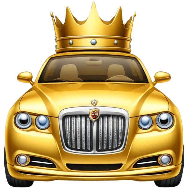 Car king emoji