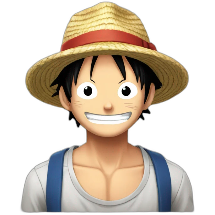 Luffy emoji