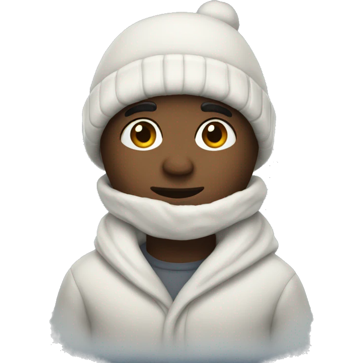 Winter cozy emoji