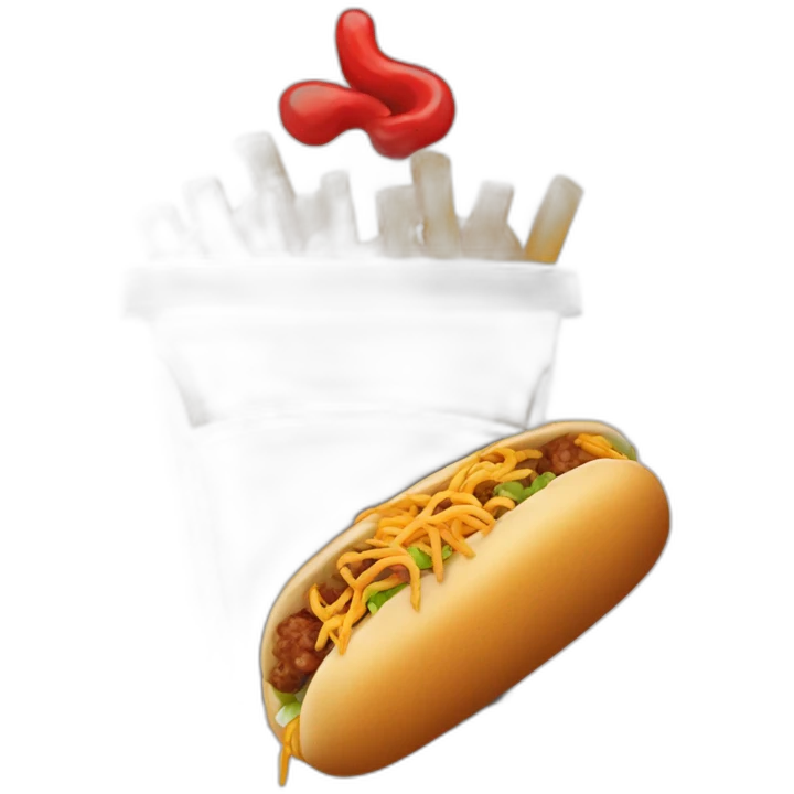 Chinese fast food cuisine emoji
