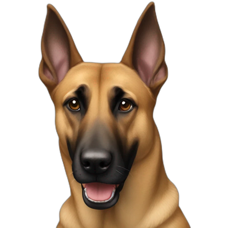 pastor belga malinois dog emoji