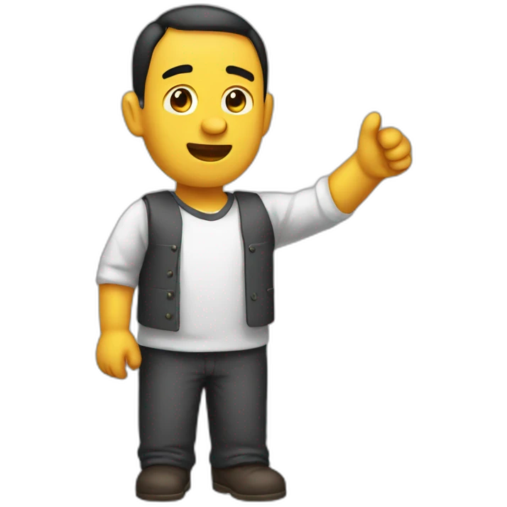 enano saltando emoji