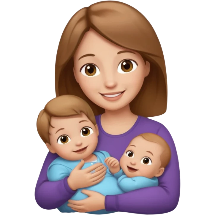 life with baby emoji