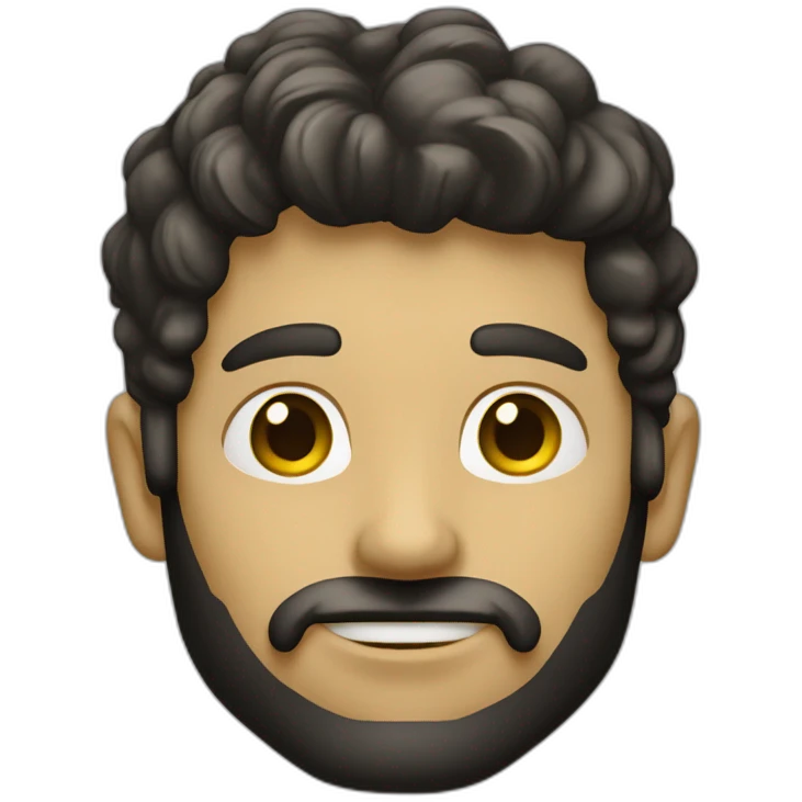 Hombre con Cadena de oro y un dije con esmeraldas emoji