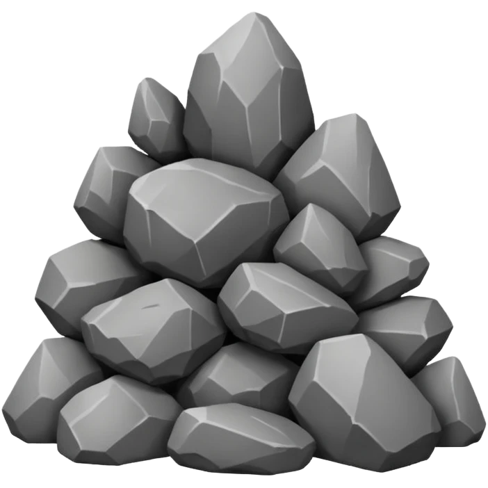 rocks emoji