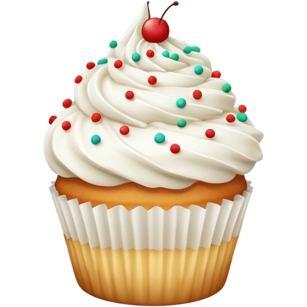 White 🧁 emoji