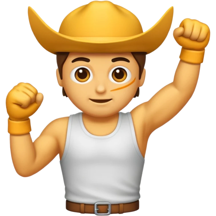 Costas musculosas emoji