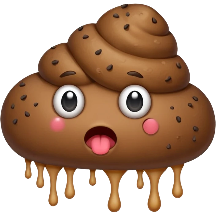 de un pedaso de caca de kinkon que se nombre lucy emoji