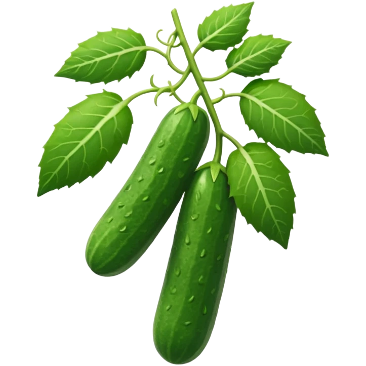 Cucumber plant emoji