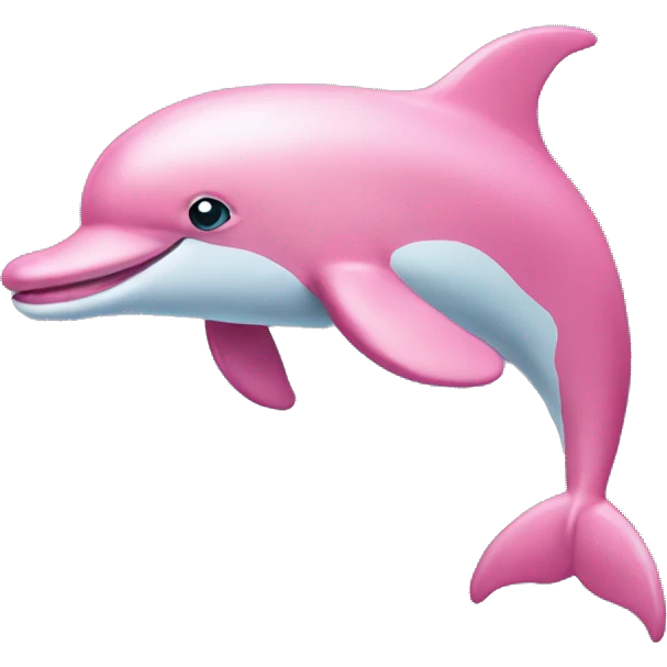 pink dolphin emoji