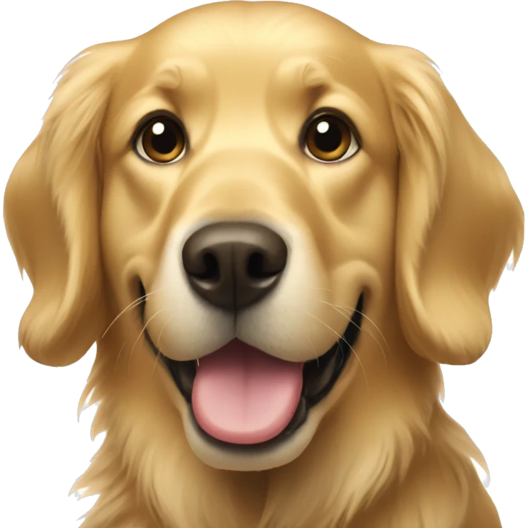 Golden retriever emoji