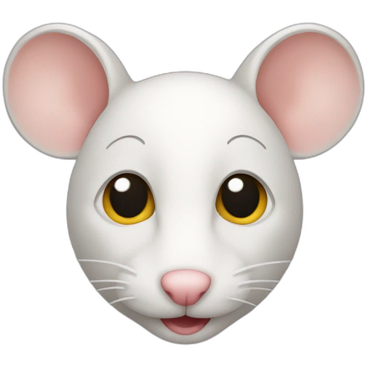 side white mouse emoji