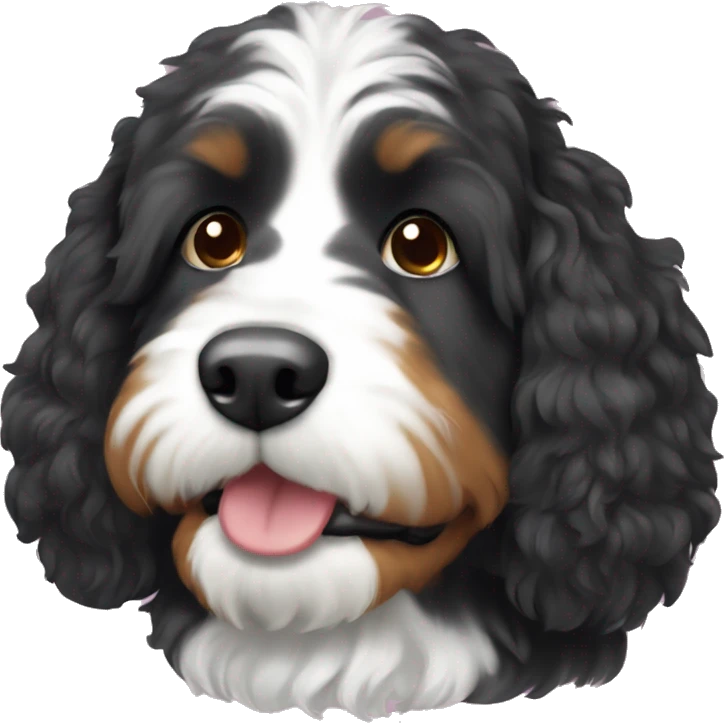 Bernedoodle emoji