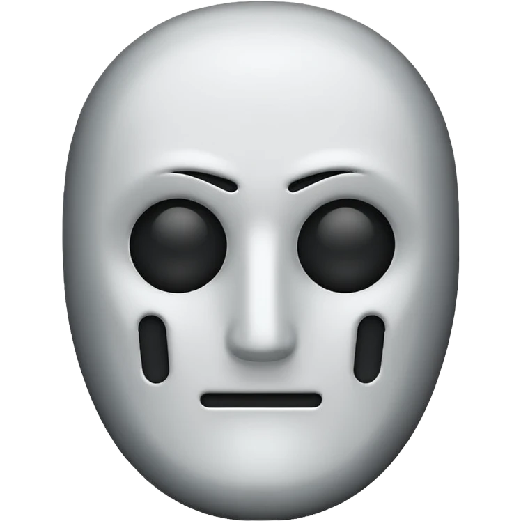 user icon no face  emoji