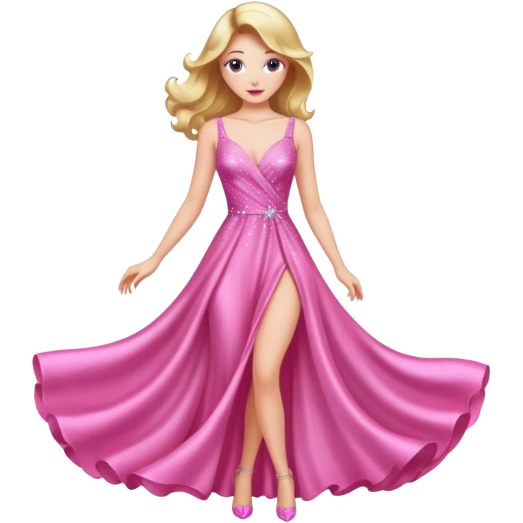 glitter pink sexy emoji