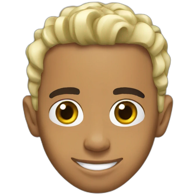 Lewis Hamilton with locks emoji