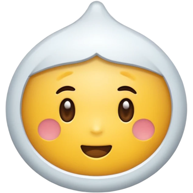 아이폰 흰색 하트 emoji