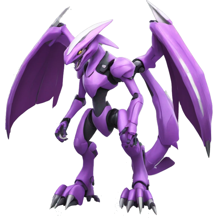  cool edgy Palkia-Genesect-Raptor full body emoji