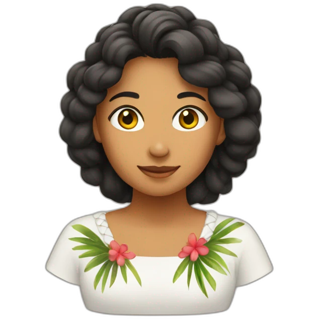 Tahitienne  emoji