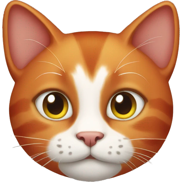 red cat emoji