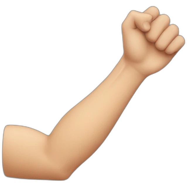 Forearm emoji