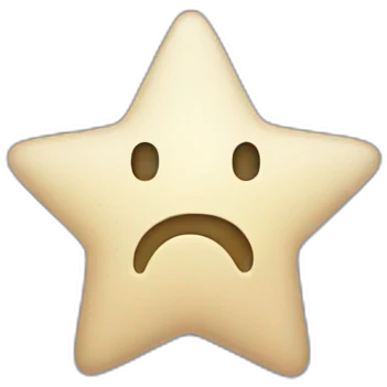 Drunk star emoji