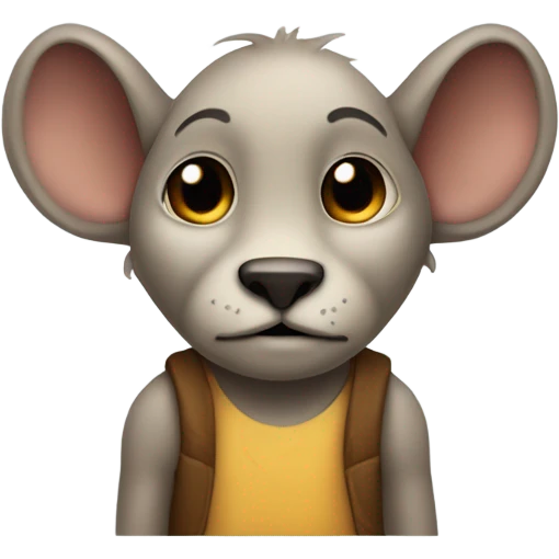 Mouse man emoji