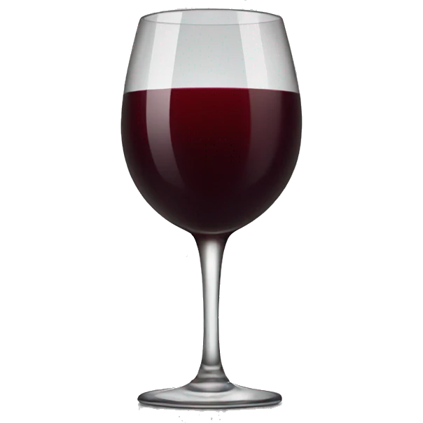 Red wine emoji