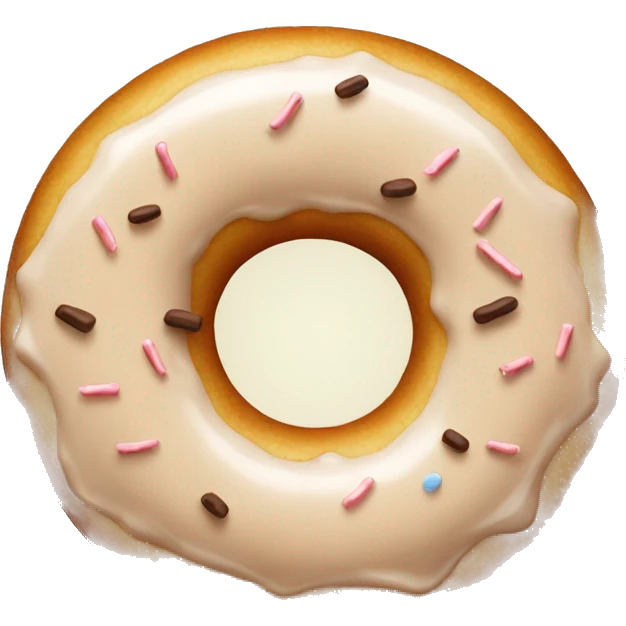 beige donut emoji